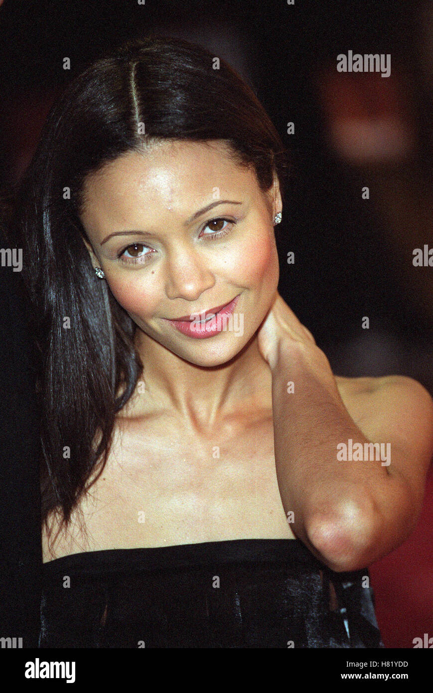THANDIE NEWTON BAFTA AWARDS LEICESTER SQ LONDON ENGLAND 24 February