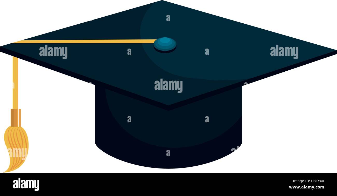 hat graduation isolated icon vector illustration design Stock Vector ...