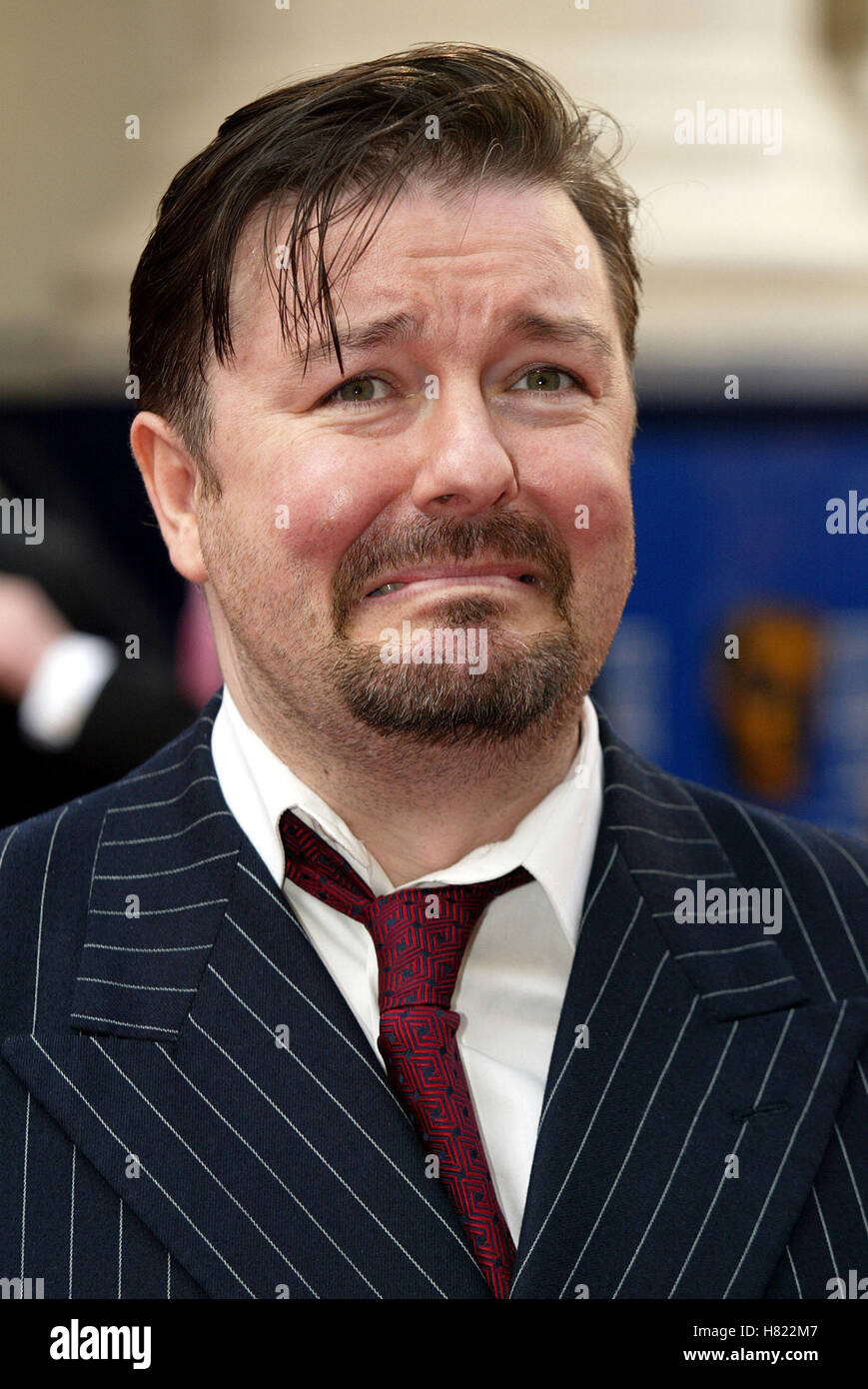 RICKY GERVAIS BAFTA TV AWARDS THEATRE ROYAL DRURY LANE LONDON ENGLAND