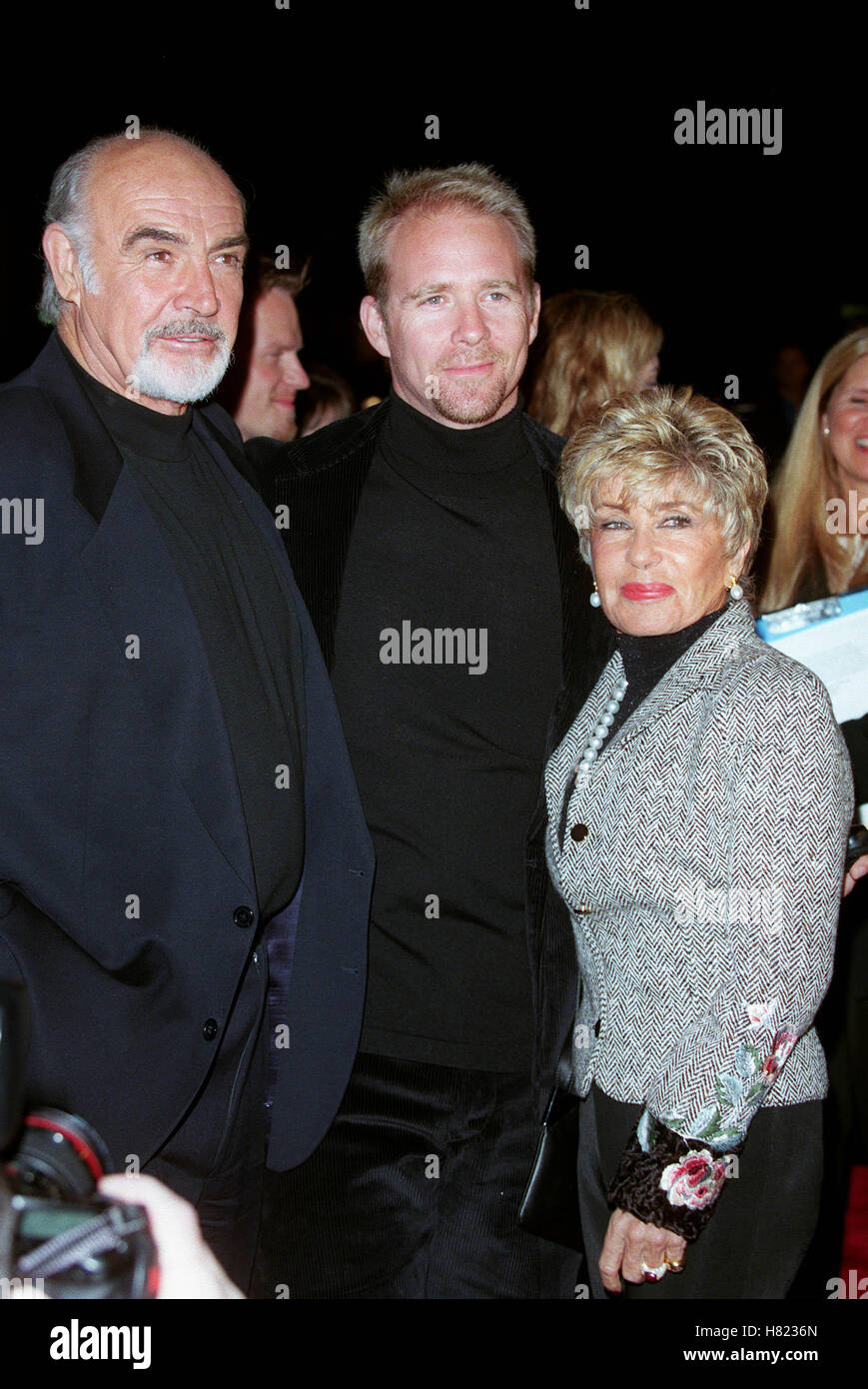 Micheline Roquebrune Art - Sean Connery Jason Connery Micheline Roquebrune Beverly Hills La Stock Photo Alamy