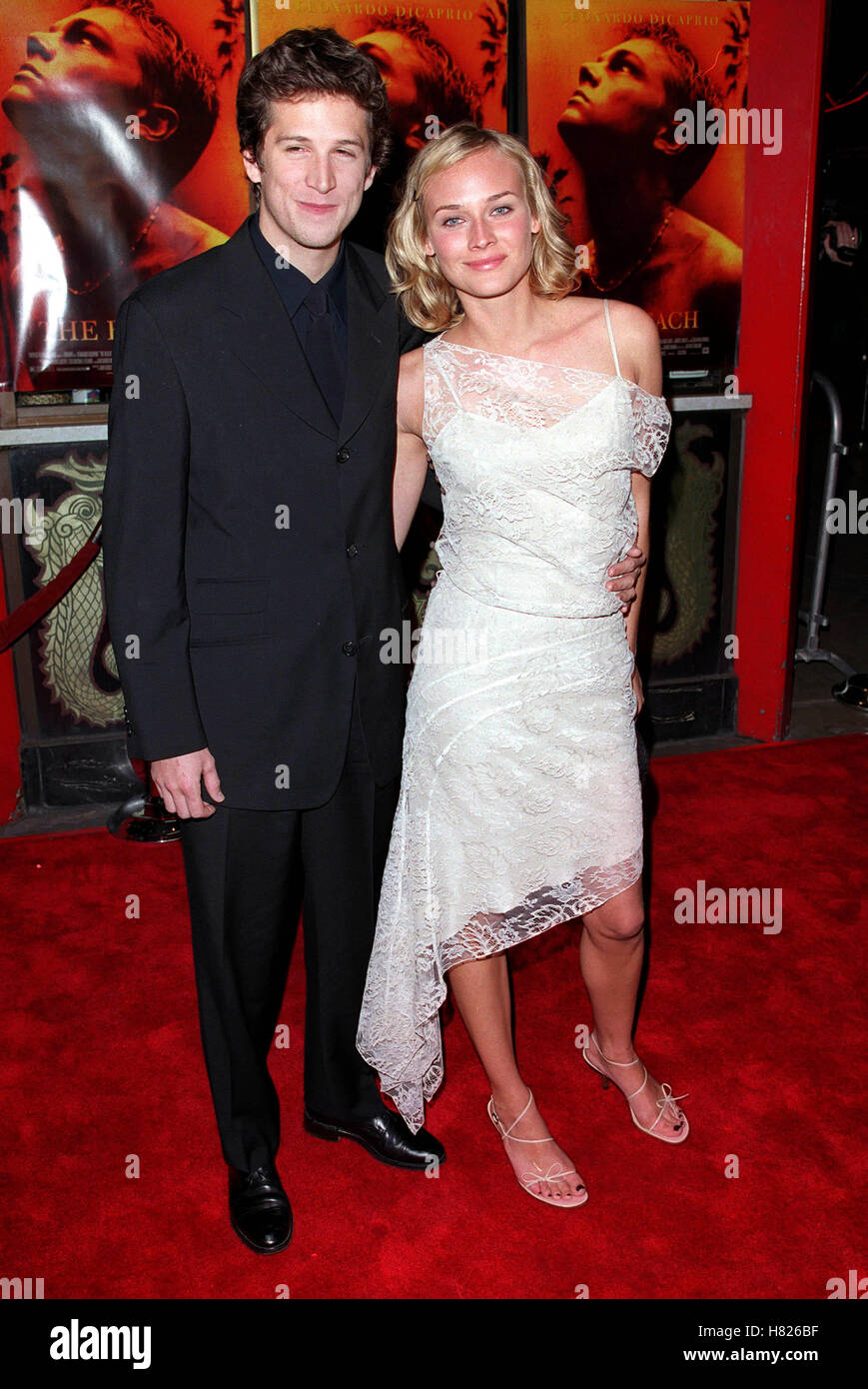 GUILLAUME CANET DIANE KRUGER LOS ANGELES USA 02 February 2000 Stock Photo -  Alamy