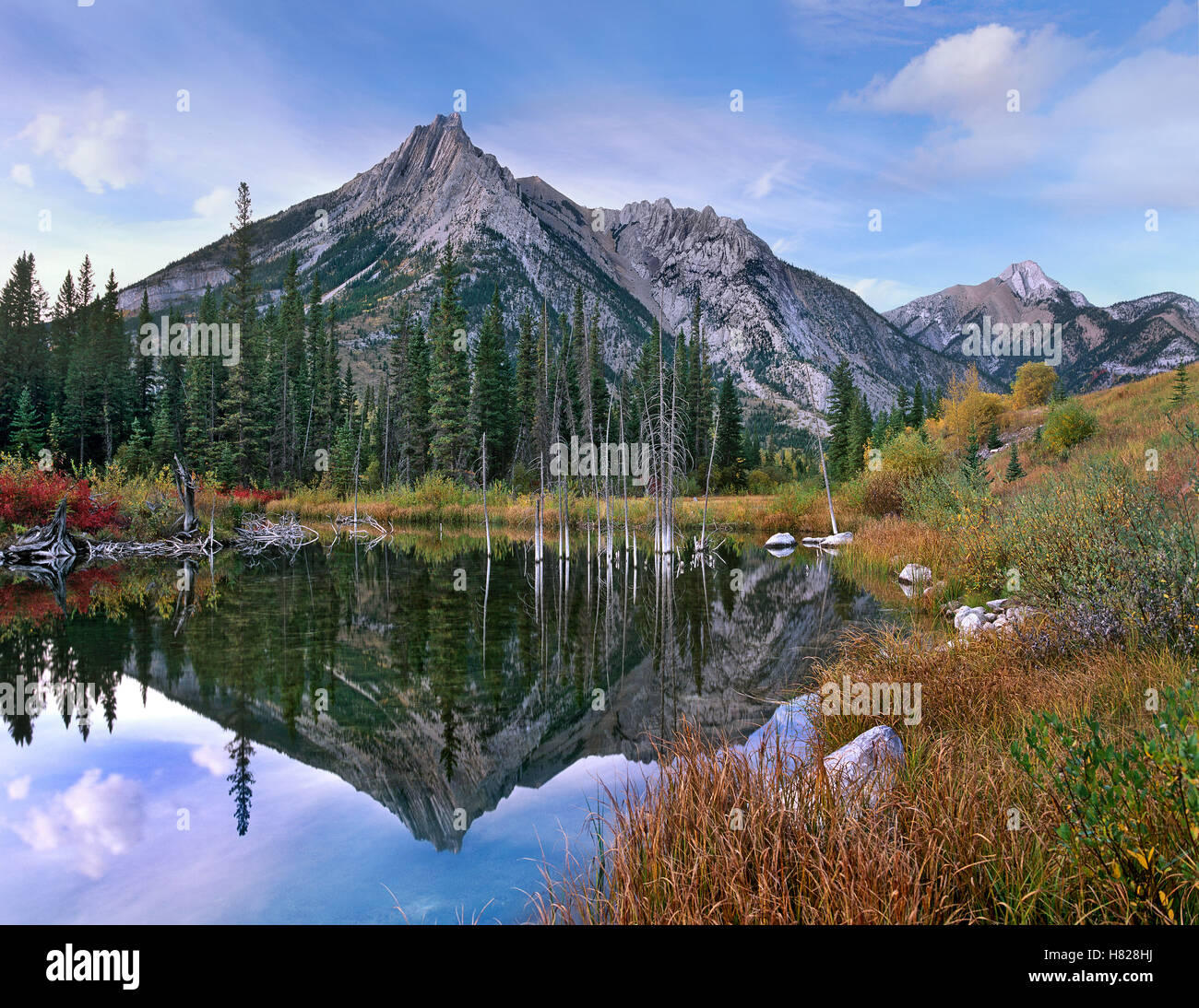 Mount Lorette, Alberta, Canada Stock Photo Alamy