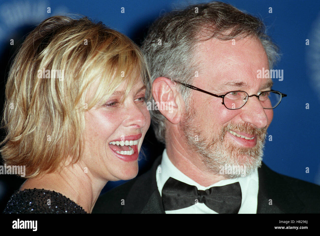 STEVEN SPIELBERG KATE CAPSHAW LOS ANGELES USA 22 March 2000 Stock Photo