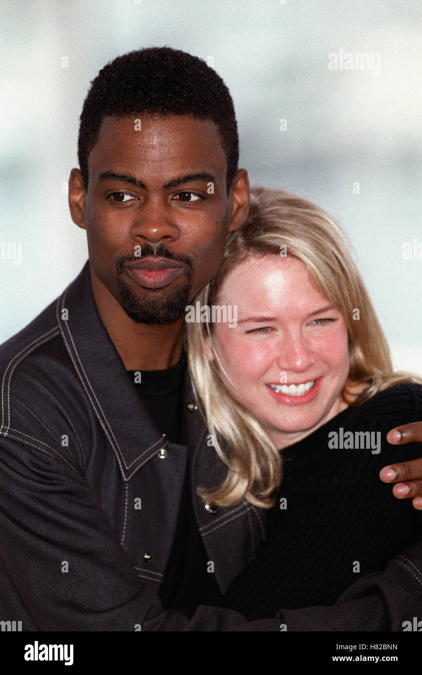 RENEE ZELLWEGER & CHRIS ROCK  12 May 2000 Stock Photo