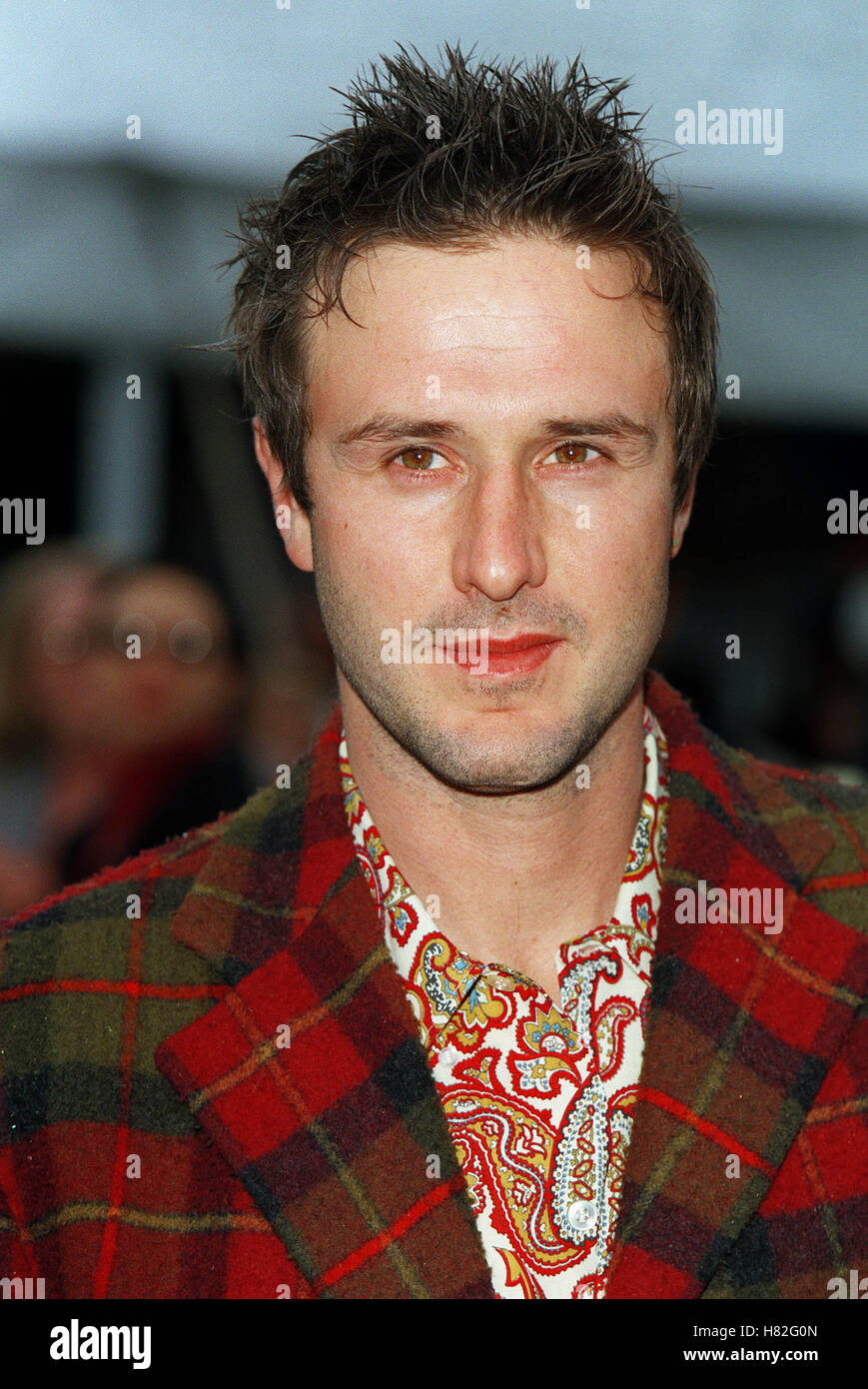 DAVID ARQUETTE "SEE SPOT RUN" LA PREMIERE HOLLYWOOD LA USA 25 February 2001 Stock Photo Alamy