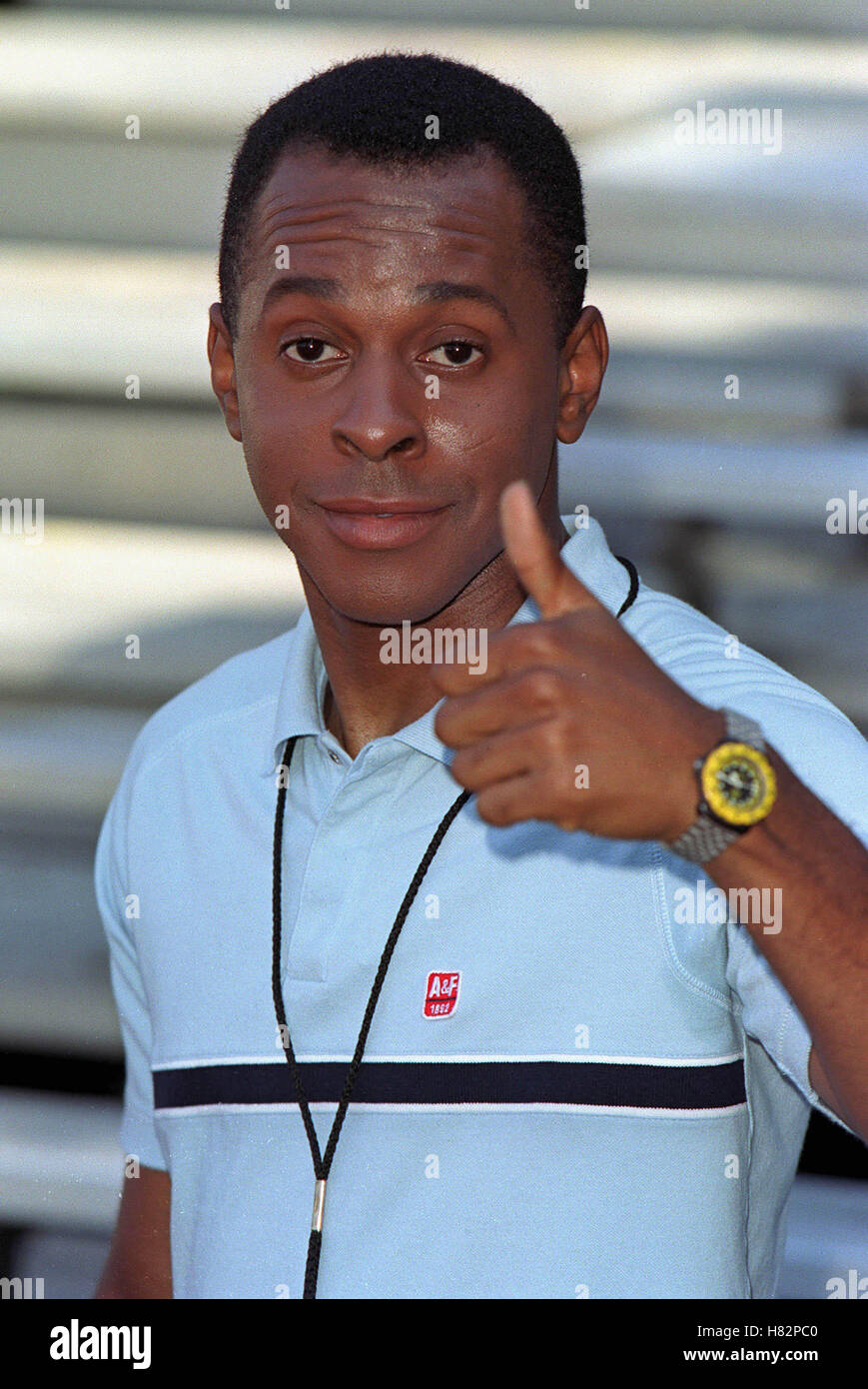 ANDI PETERS TEEN CHOICE AWARDS HOLLYWOOD LOS ANGELES USA 12 August 2001 Stock Photo