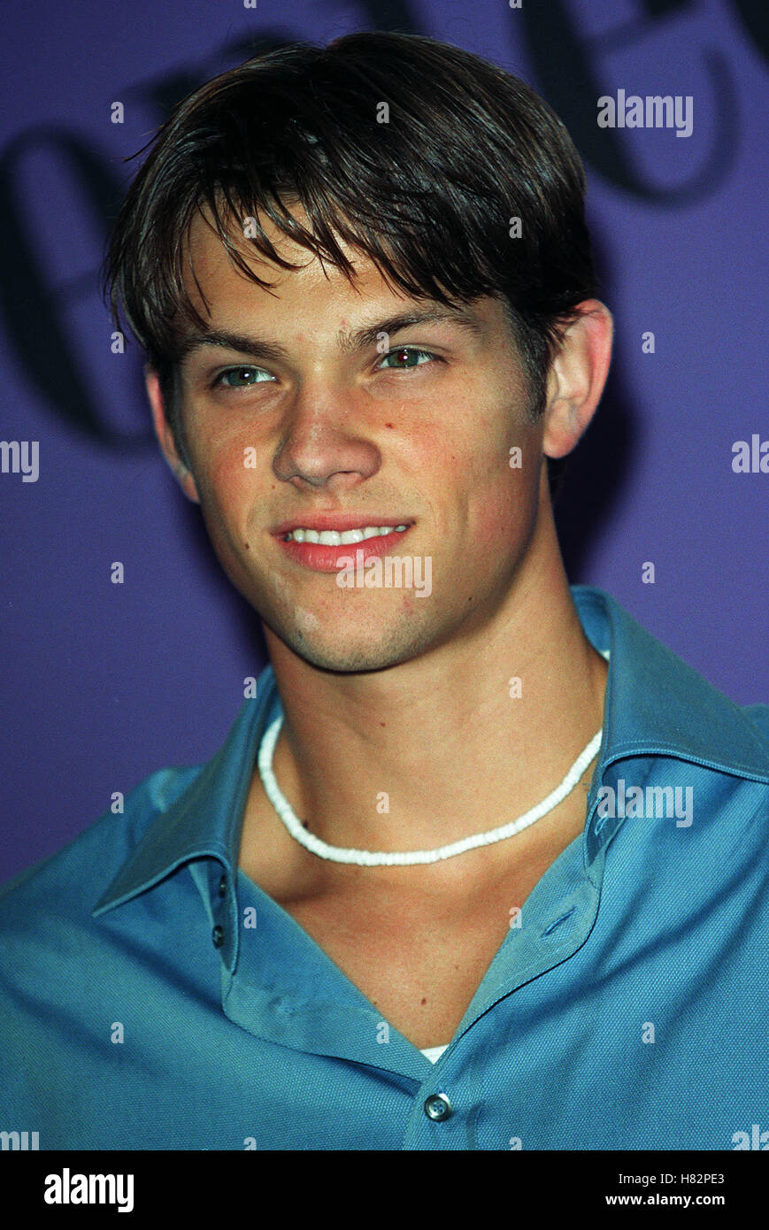 JARED PADALECKI TEEN CHOICE AWARDS HOLLYWOOD LOS ANGELES USA 12 August 2001  Stock Photo - Alamy