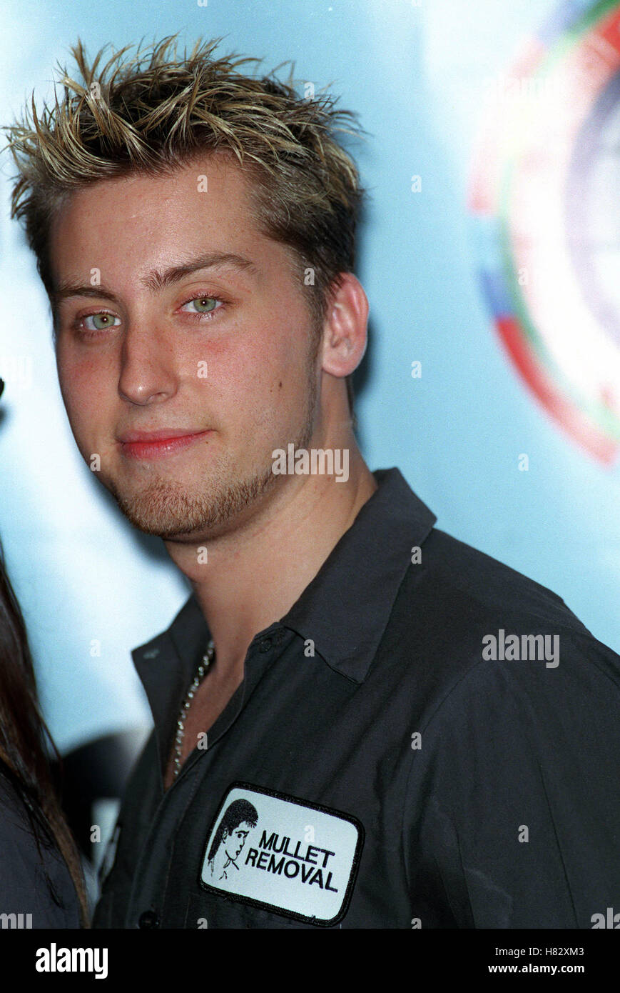 LANCE BASS RADIO MUSIC AWARDS LAS VEGAS LAS VEGAS NEVADA USA 26 October 2001 Stock Photo Alamy