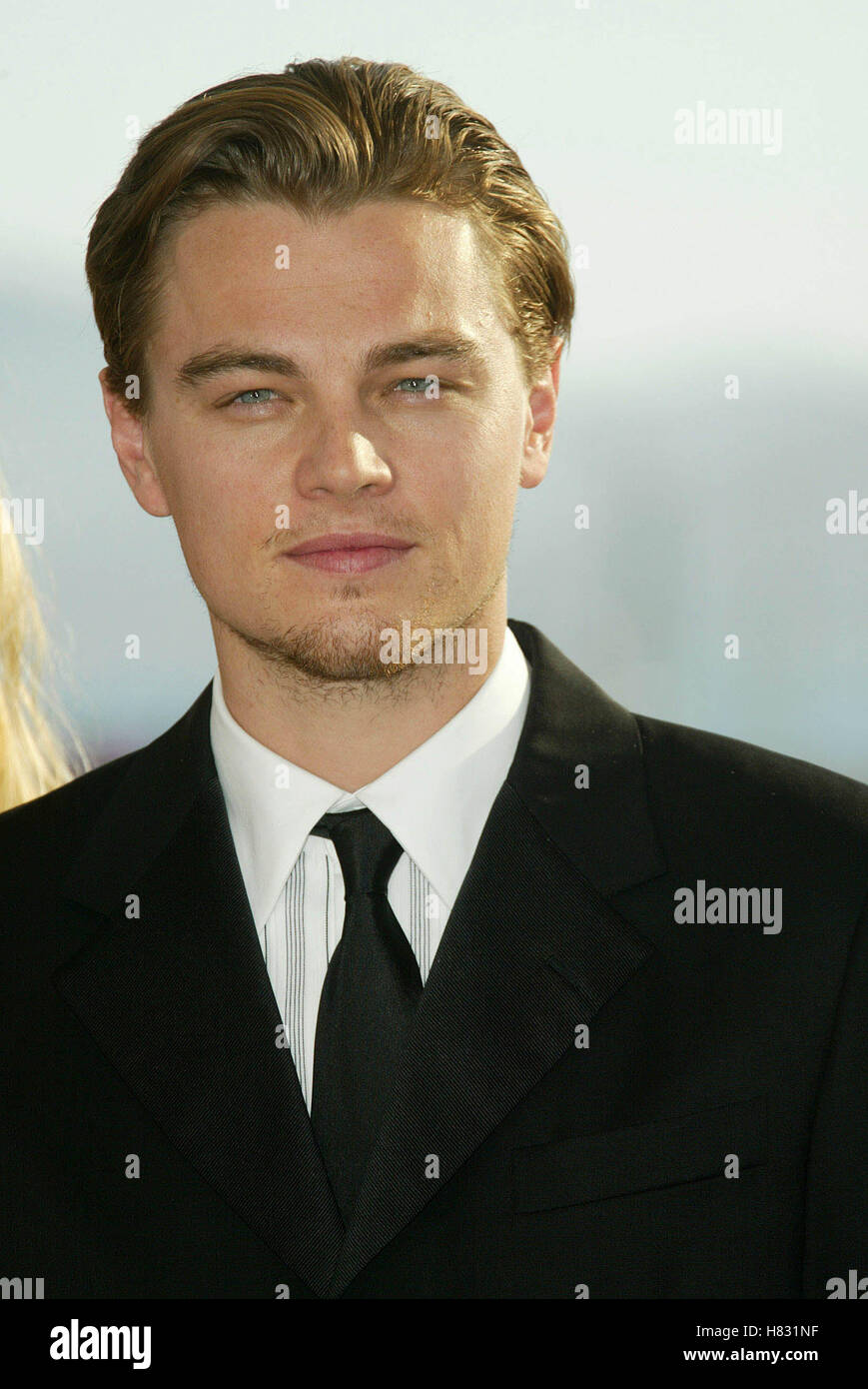 LEONARDO DICAPRIO CANNES FILM FESTIVAL 2002 CANNES CANNES FRANCE 20 May 2002 Stock Photo