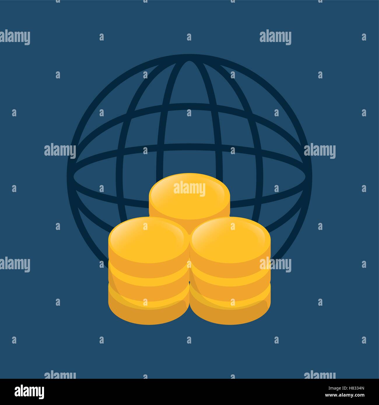 money saving and investment icon vector illustration graphic design ...
