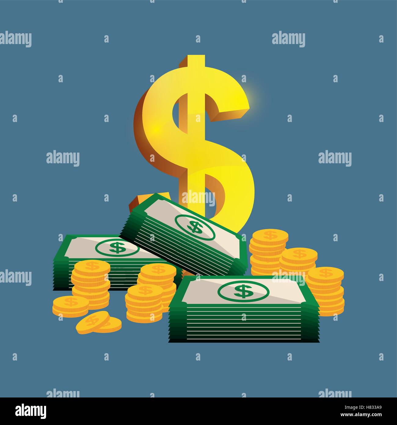 money saving and investment icon vector illustration graphic design ...