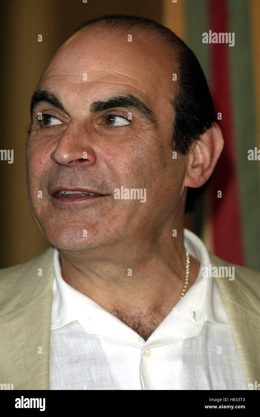 Actor David Suchet High Resolution Stock Photography and Images - Alamy