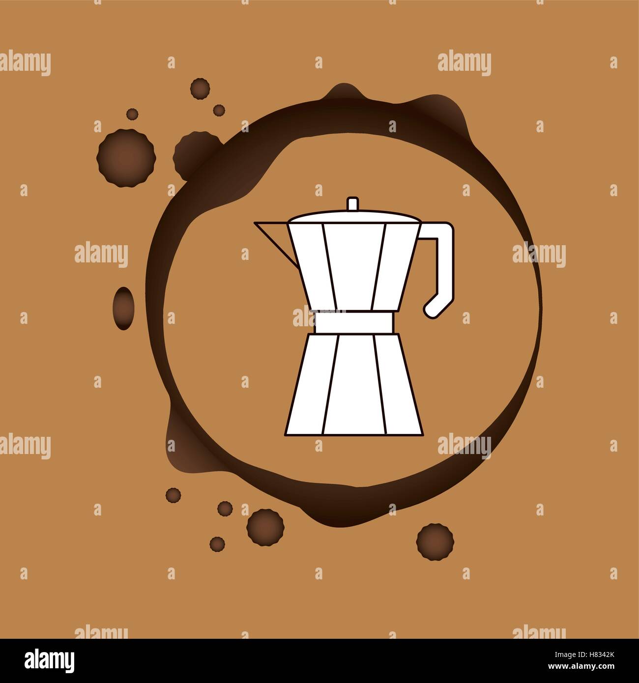 Coffee delicious drink icon vector illustration graphic design Stock ...