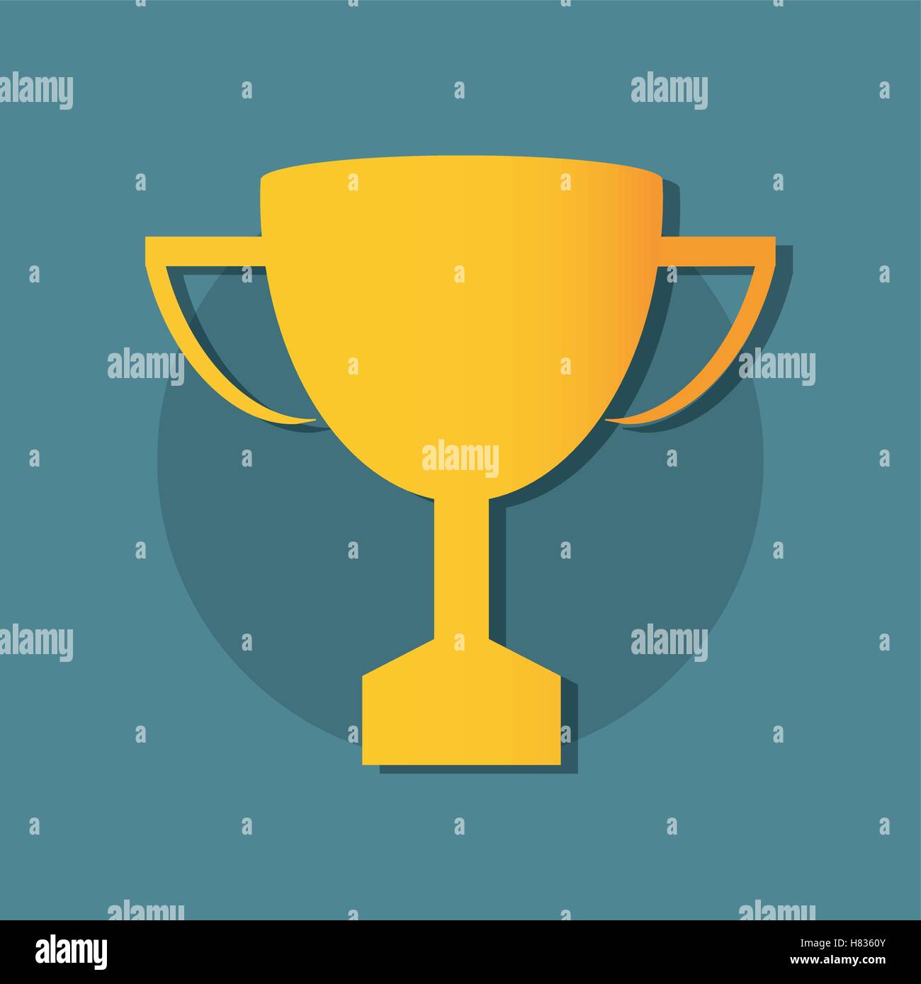 Championship trophy cup icon vector illustration graphic design Stock ...