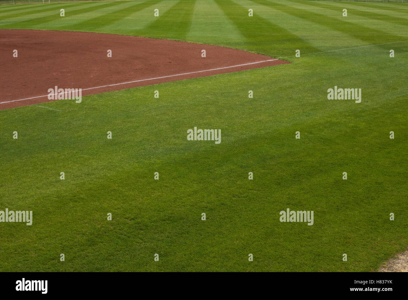 Baseball field Stock Photo
