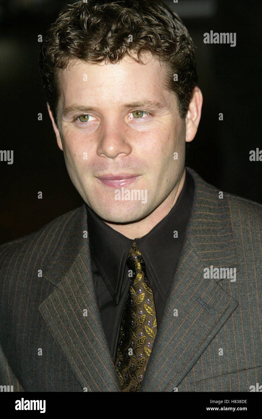 SEAN ASTIN LORD OF THE RINGS:TWO TOWERS THE ODEON LEICESTER SQ LONDON ENGLAND 11 December 2002 Stock Photo