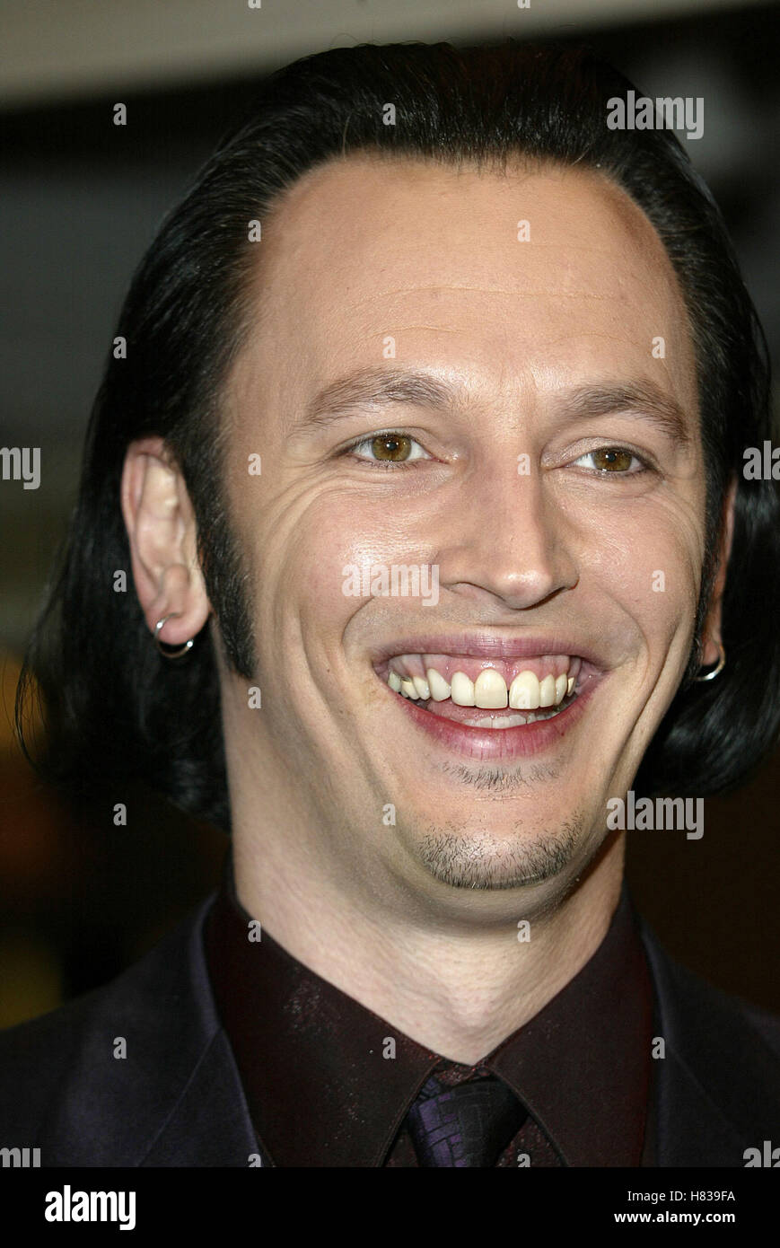 STEVE VALENTINE THE TIME MACHINE FILM PREMIERE WESTWOOD LOS ANGELES USA 04 March 2002 Stock Photo
