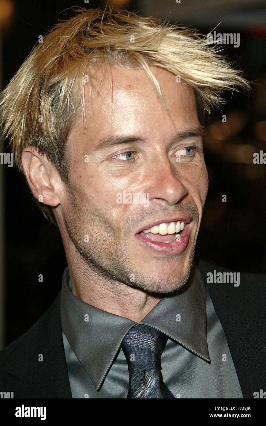 GUY PEARCE THE TIME MACHINE FILM PREMIERE WESTWOOD LOS ANGELES USA 04 March 2002 Stock Photo