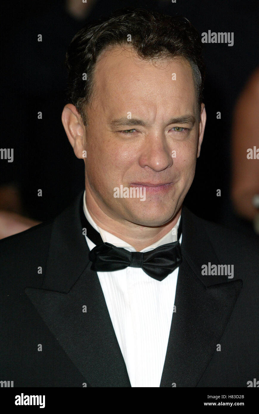 TOM HANKS 2002 VANITY FAIR OSCAR PARTY MORTON'S RESTAURANT BEVERLY HILLS  LOS ANGELES USA 24 March 2002 Stock Photo - Alamy