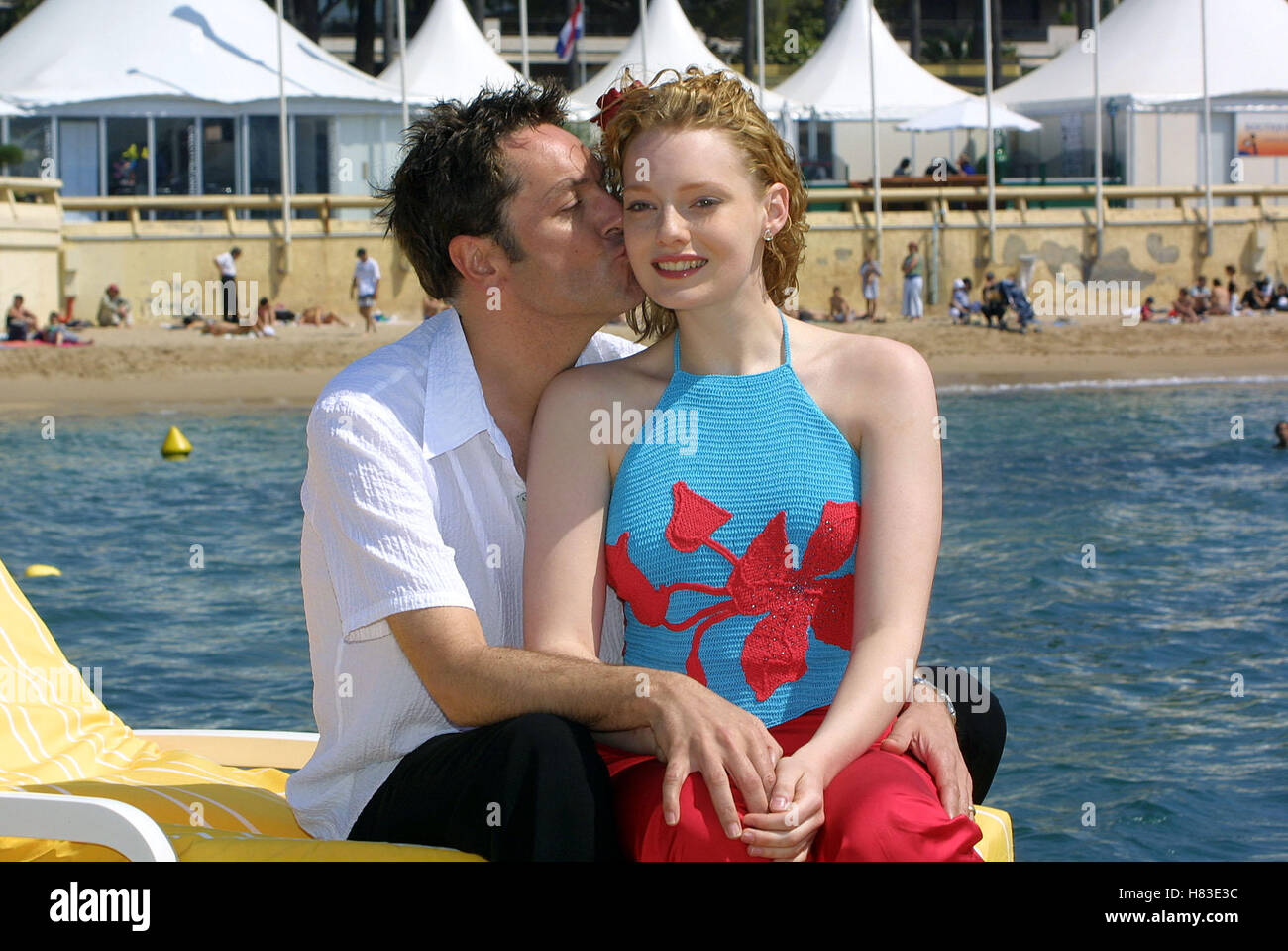 BRIAN CONLEY & KELLY HARRISON DREAM PHOTOCALL CANNES FILM FESTIVAL FRANCE 13 May 2001 Stock Photo