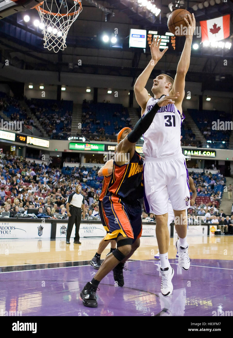 Sacramento kings center spencer hawes hi-res stock photography and images -  Alamy