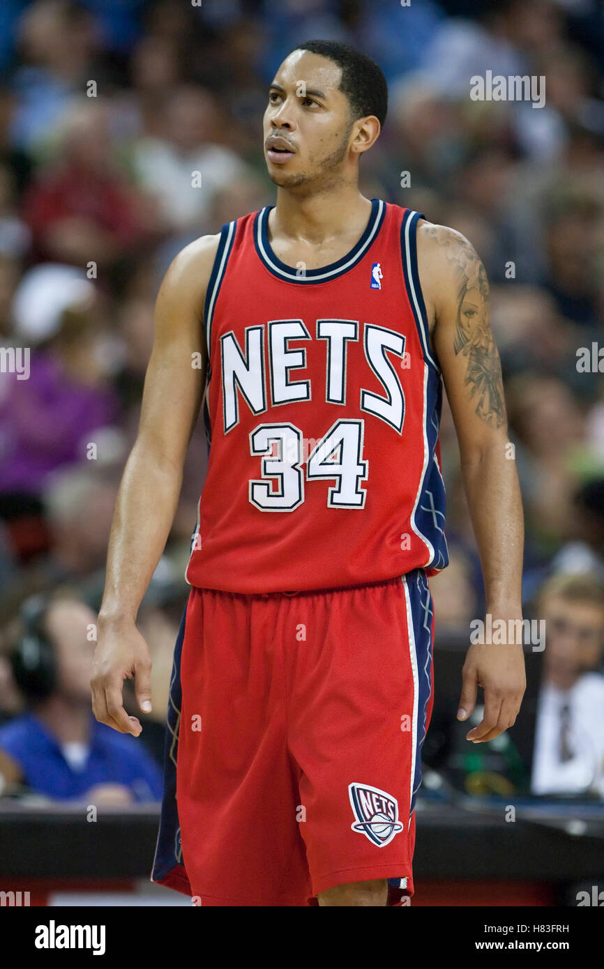November 27, 2009; Sacramento, CA, USA; New Jersey Nets guard Devin Harris  (34) during the third quarter against the Sacramento Kings at the ARCO  Arena. Sacramento defeated New Jersey 109-96 Stock Photo - Alamy