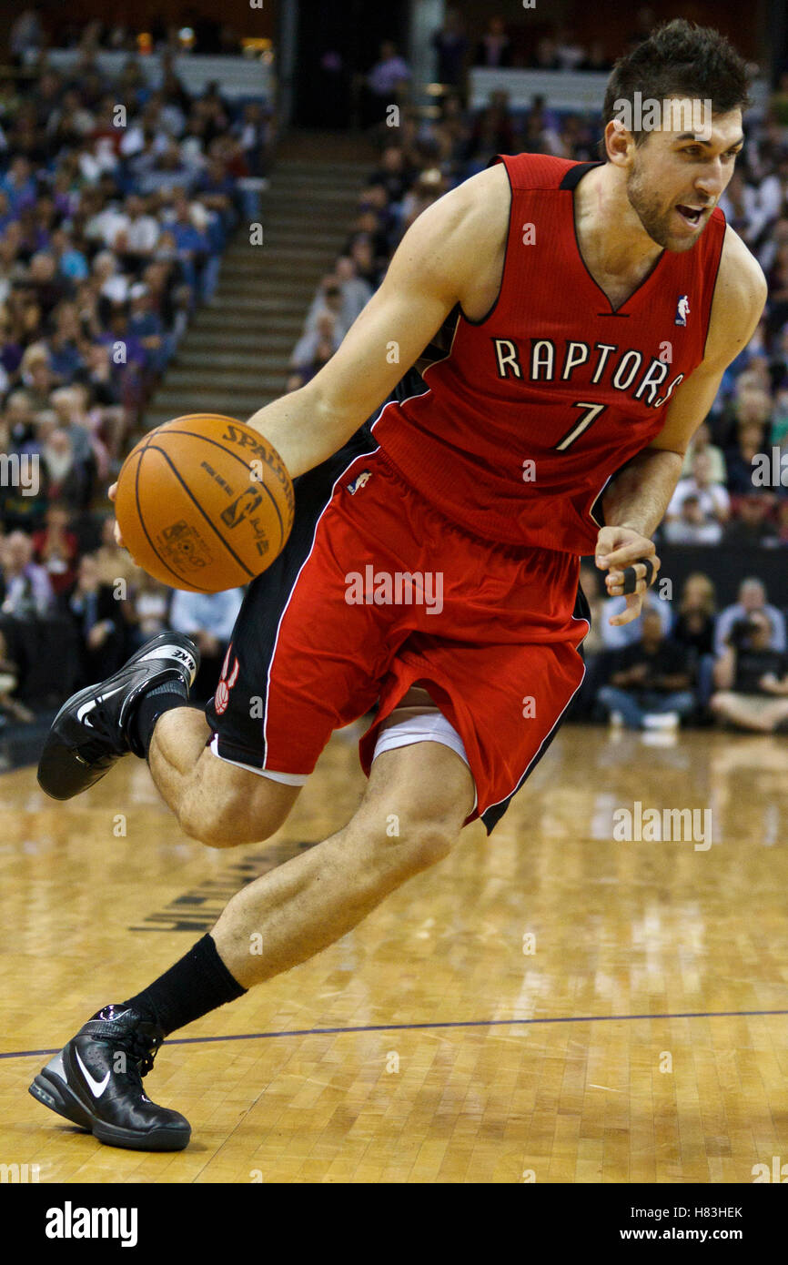 Toronto raptors center bargnani dribbles hi-res stock photography and  images - Alamy
