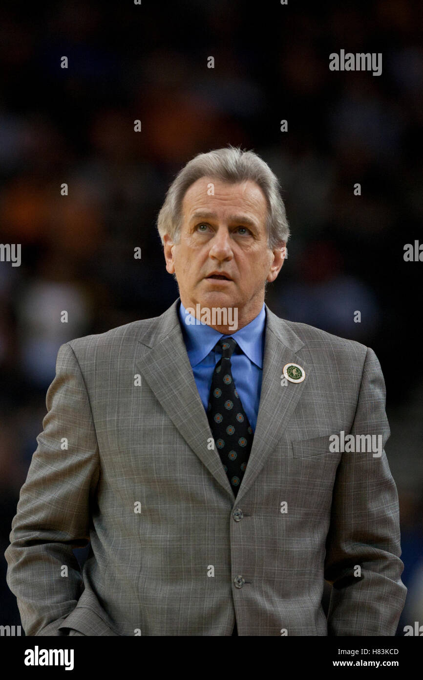 April 10, 2011; Oakland, CA, USA; Sacramento Kings head coach Paul