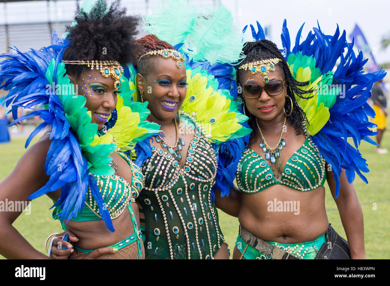 Barbados Crop Over Festival Grand Kadooment In Barbados Stock