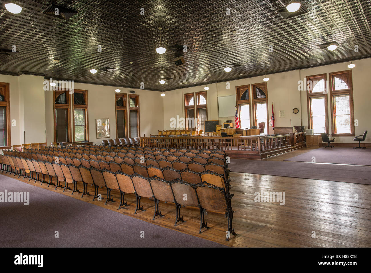 Historical Rhea County Courthouse in which the Scopes Monkey Trial held