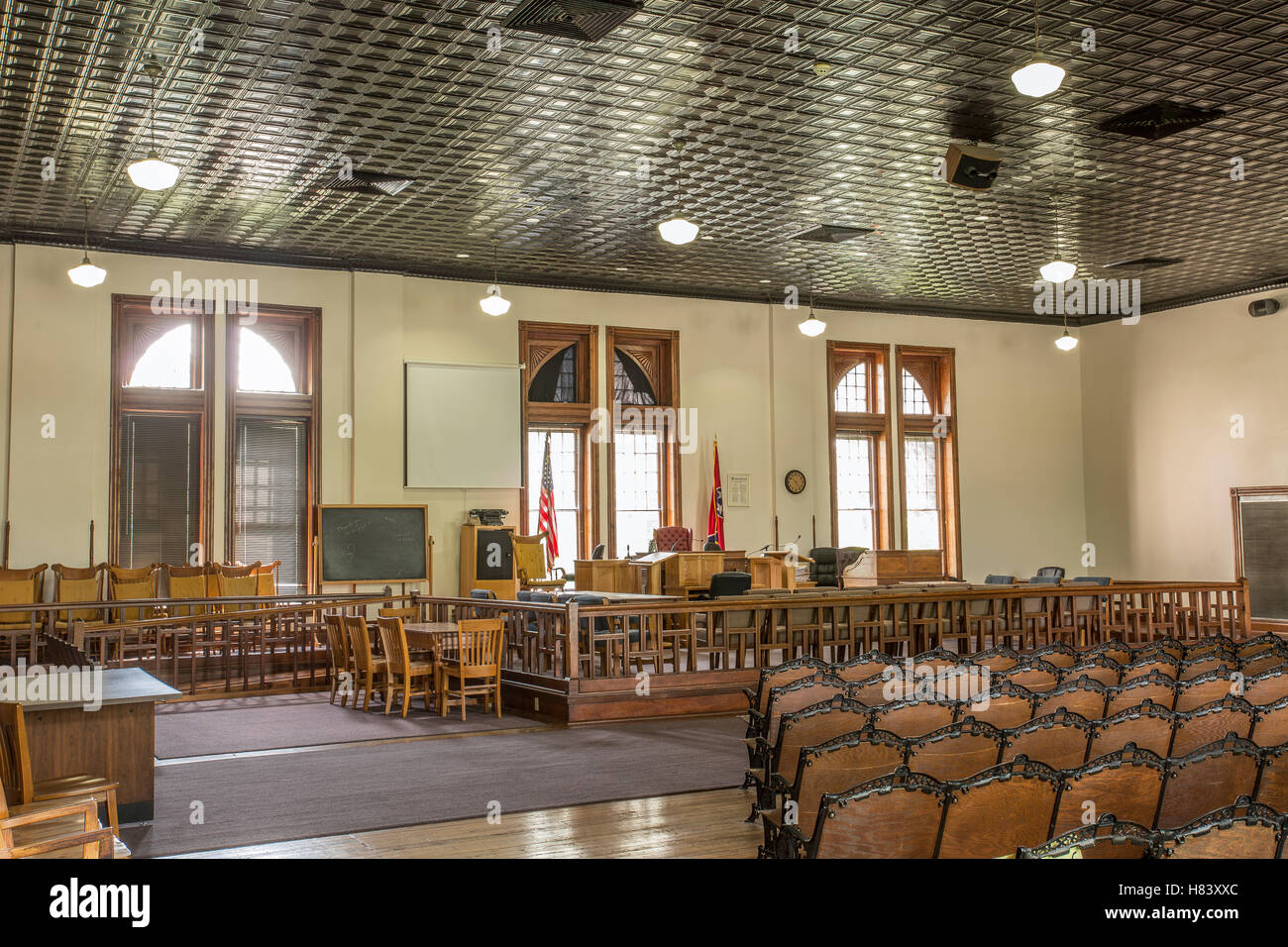 Historical Rhea County Courthouse where the Scopes Monkey Trial was