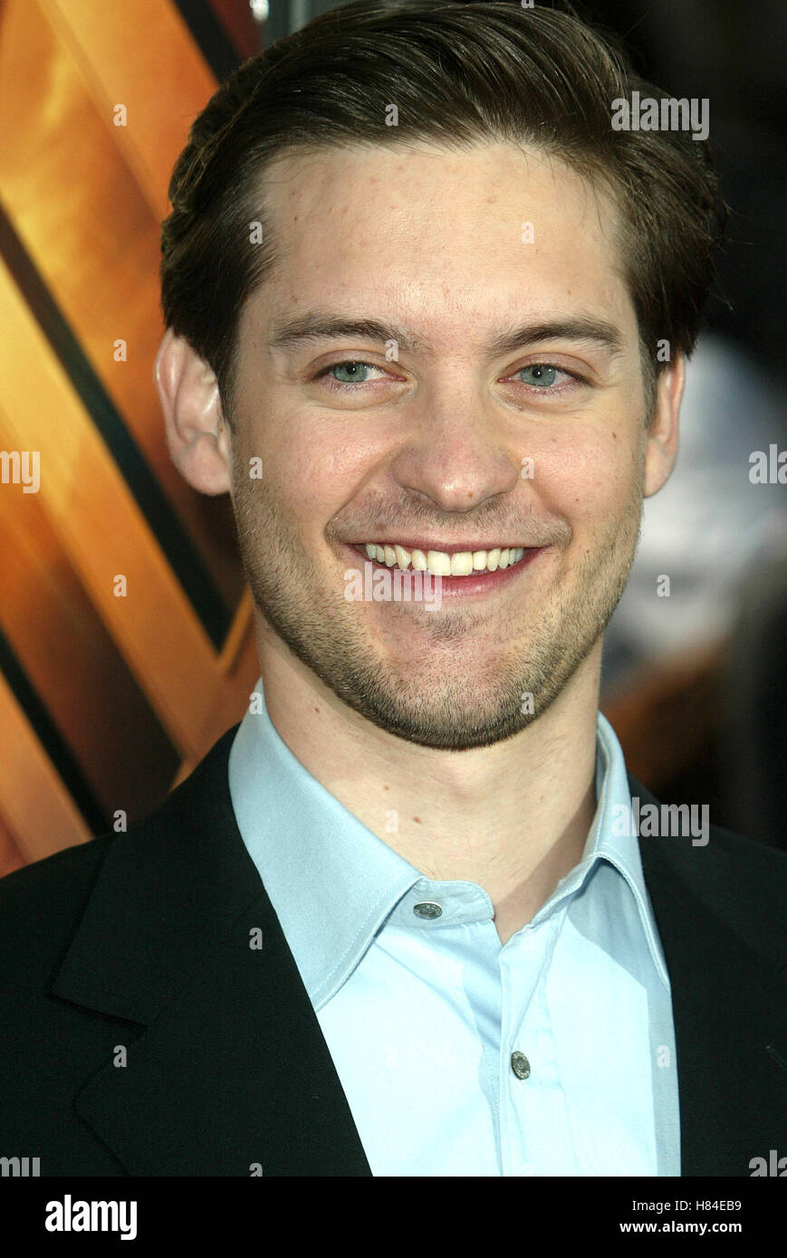 TOBEY MAGUIRE SPIDER-MAN FILM PREMIERE WESTWOOD LOS ANGELES USA 29 April 2002 Stock Photo