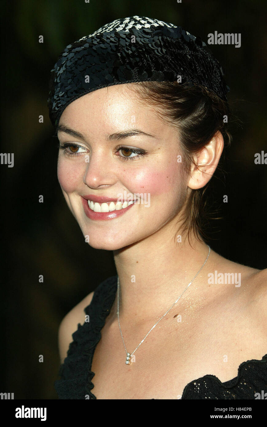 NORA ZEHETNER 1 GIANT LEAP FILM PREMIERE CHINESE THEATRE HOLLYWOOD LOS ANGELES USA 06 May 2002 Stock Photo