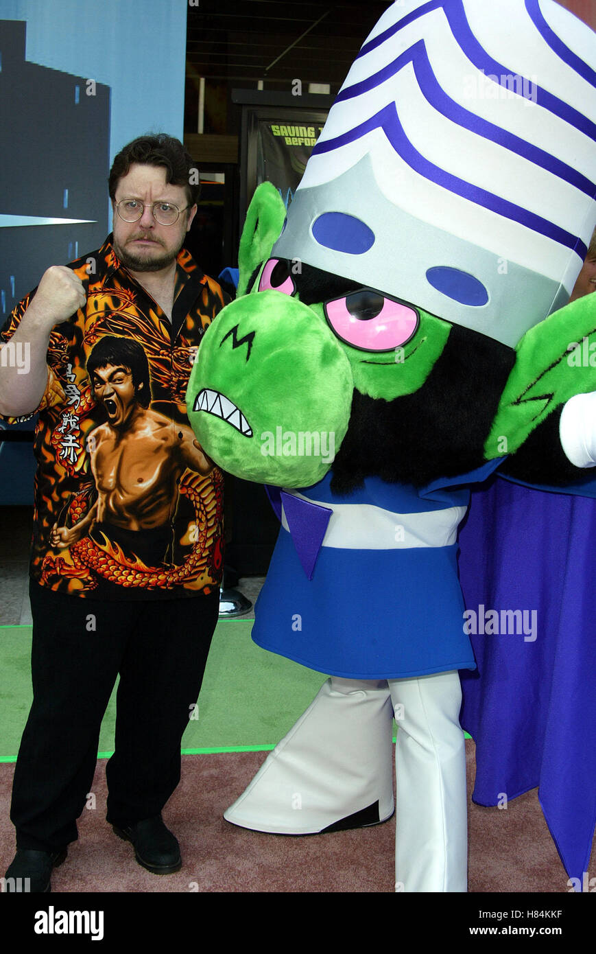 ROGER JACKSON & MOJO JOJO POWERPUFF GIRLS WORLD PREMIER CENTURY CITY ...