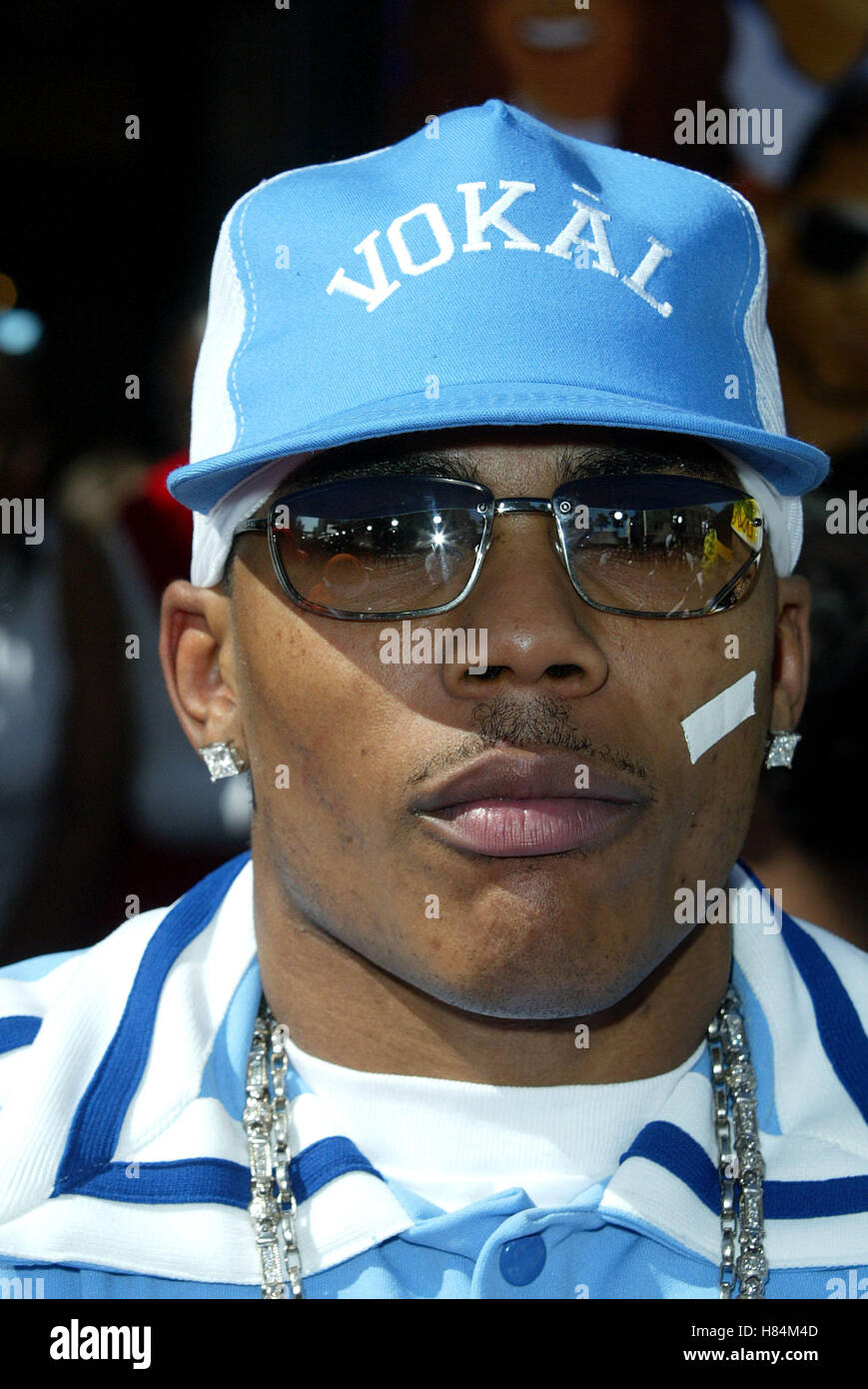 NELLY 2ND ANNUAL BET AWARDS KODAK THEATRE HOLLYWOOD LOS ANGELES USA 25 June 2002 Stock Photo