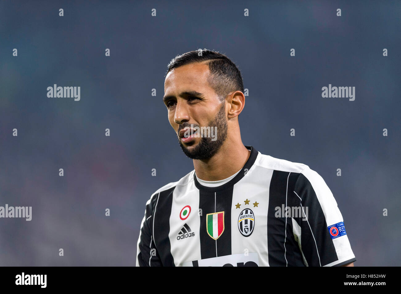 Juventus Medhi Benati C Family Poses Editorial Stock Photo - Stock Image