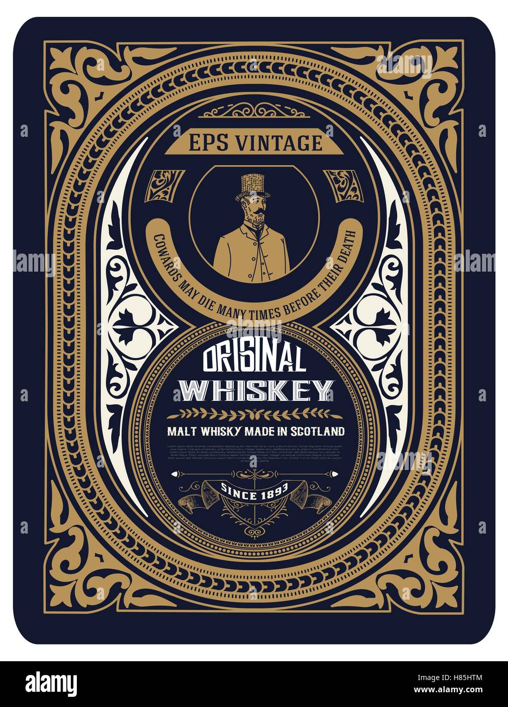 Этикетки в старинном стиле. Красивая табличка для надписи. Old label. Vintage whiskey label. Old label.