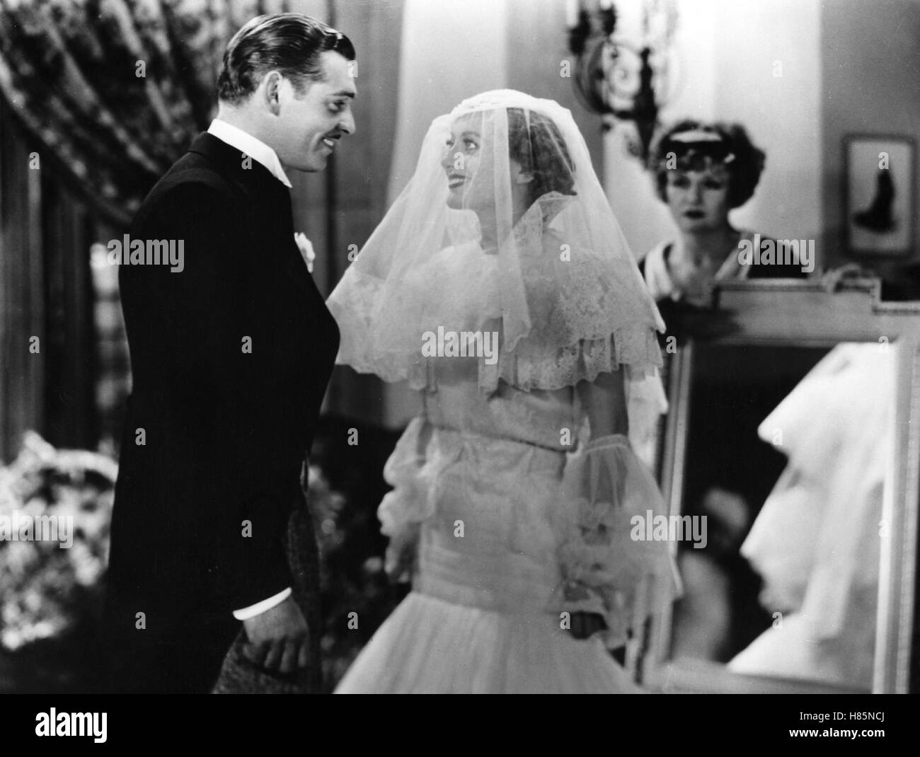 Heirate nie beim ersten Mal, (FORSAKING ALL OTHERS) USA 1934, Regie: S. W. Van Dyke, CLARK GABLE, JOAN CRAWFORD, Stichwort: Braut Stock Photo