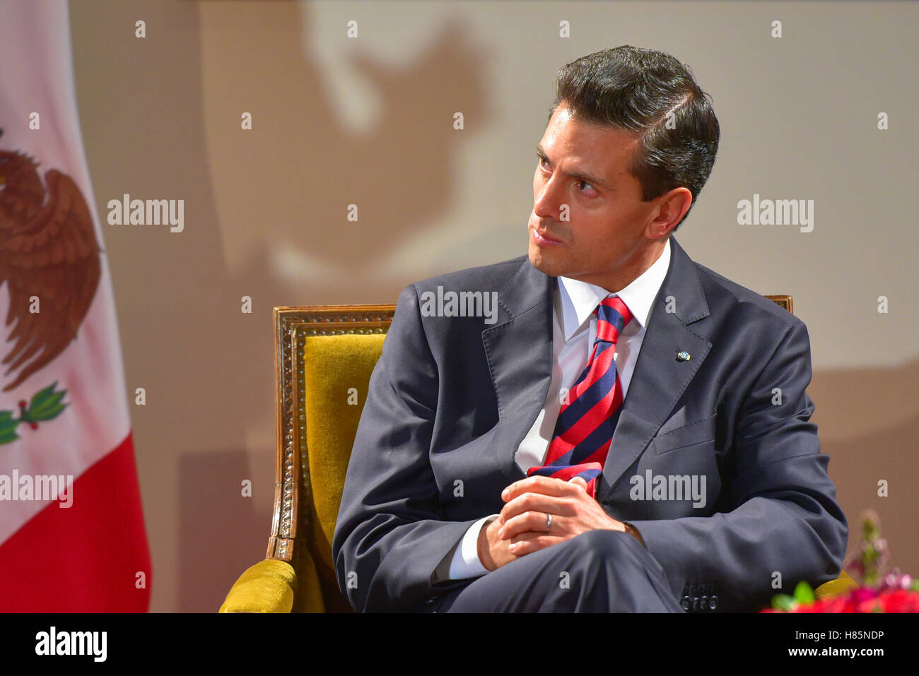 Buenos Aires, Argentina. 29 Jul, 2016. The President of Mexico Enrique Pena Nieto during a visit to Argentina. Stock Photo