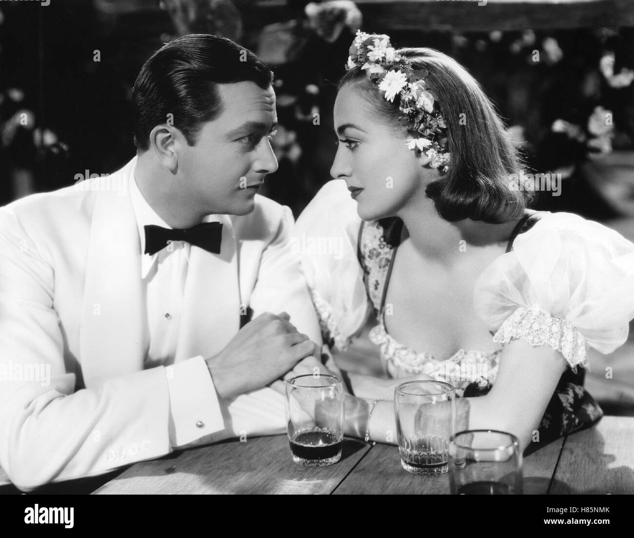 Die Braut trug Rot, (THE BRIDE WORE RED) USA 1937, Regie: Dorothy Arzner, ROBERT YOUNG, JOAN CRAWFORD, Stichwort: Paar Stock Photo