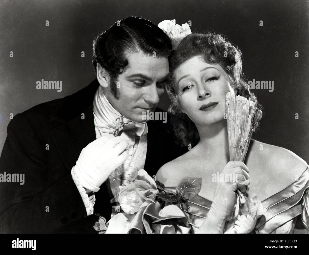 Stolz und Vorurteil, (PRIDE AND PREJUDICE) USA 1940, Regie: Robert Z. Leonard, LAWRENCE OLIVIER + GREER GARSON Stock Photo