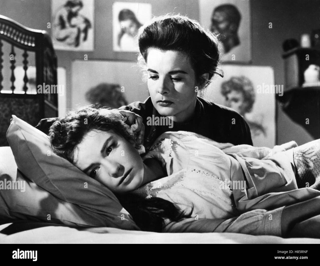 Fünf Perlen, (O'HENRY'S FULL HOUSE) USA 1952, Regie: Jean Negulesco, JEAN PETERS, ANNE BAXTER Stock Photo