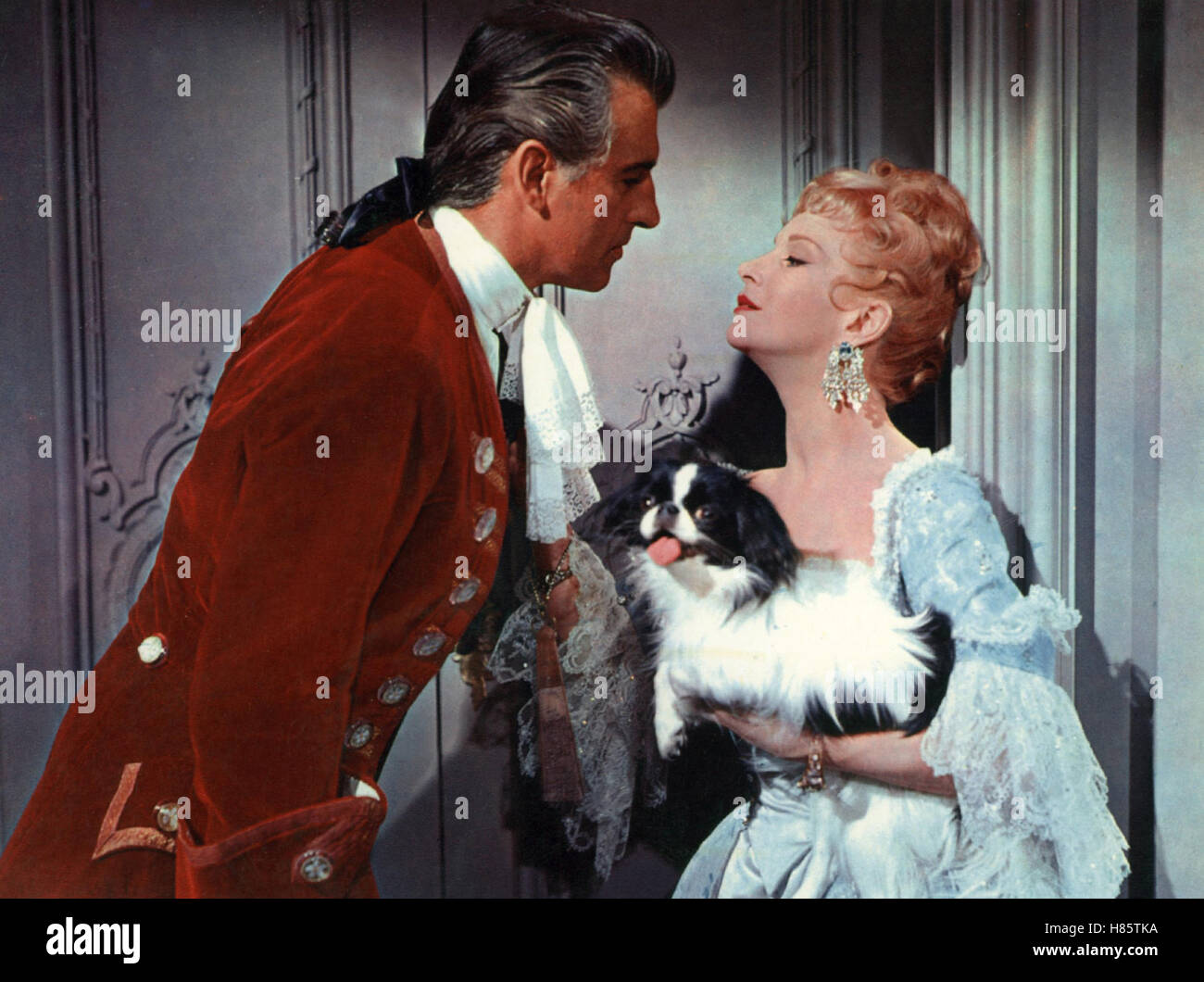 Das Schloß im Schatten, (MOONFLEET) USA 1955, Regie: Fritz Lang, STEWART GRANGER, JOAN GREENWOOD, Stichwort: Hund Stock Photo