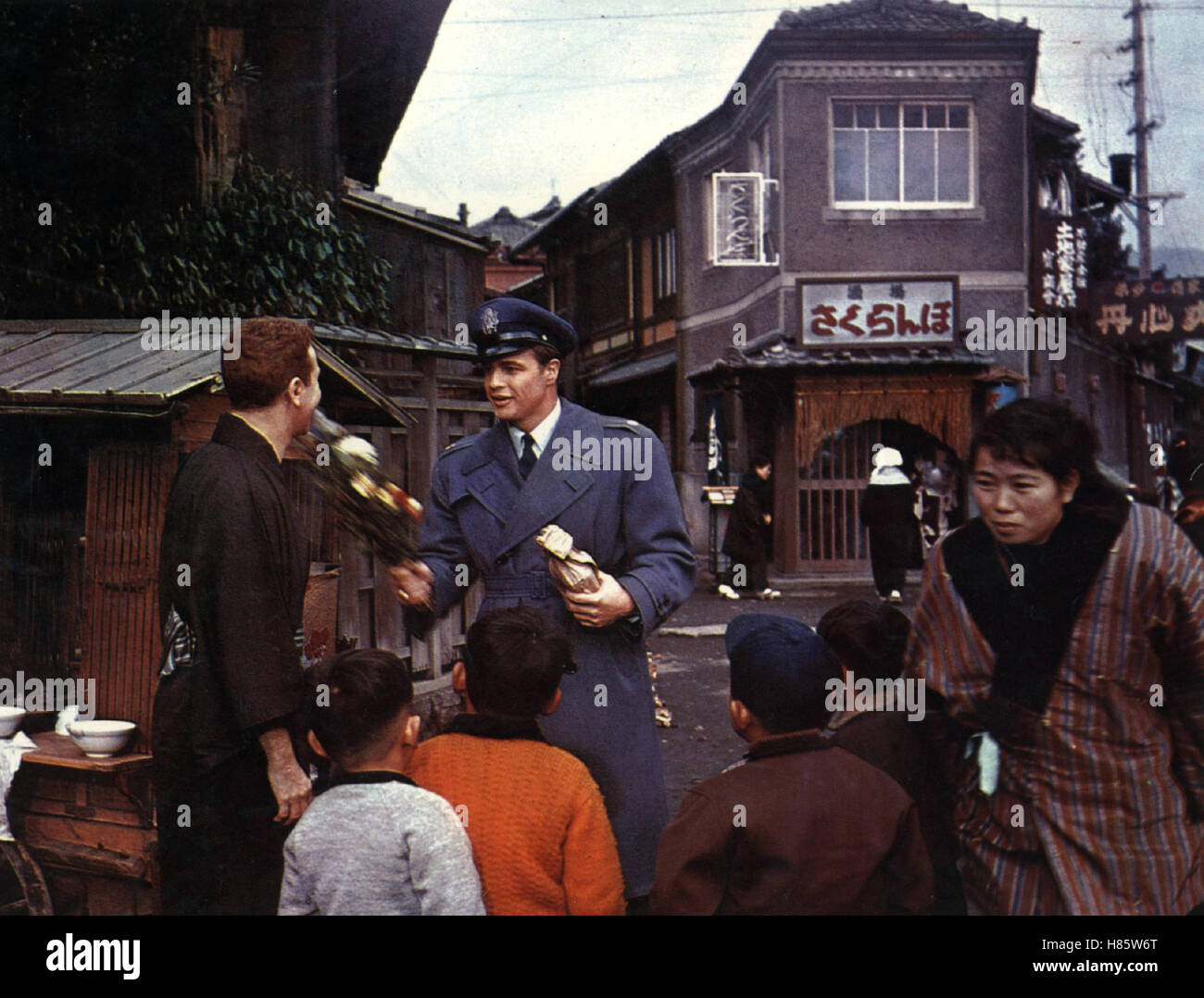 Sayonara, (SAYONARA) USA 1957, Regie: Joshua Logan, MARLON BRANDO (mi) Stock Photo