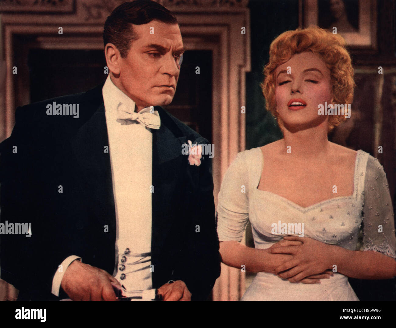 Der Prinz und die Tänzerin, (THE PRINCE AND THE SHOWGIRL) GB 1957, Regie: Laurence Olivier, LAURENCE OLIVIER, MARILYN MONROE Stock Photo