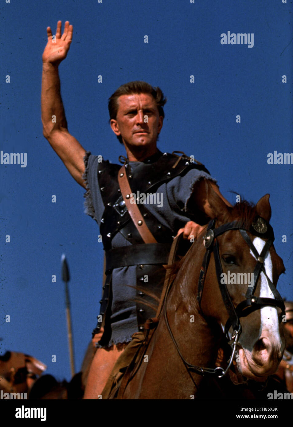 Spartacus, (SPARTACUS), USA 1960, Regie: Stanley Kubrick, KIRK DOUGLAS, Stichwort: Pferd Stock Photo