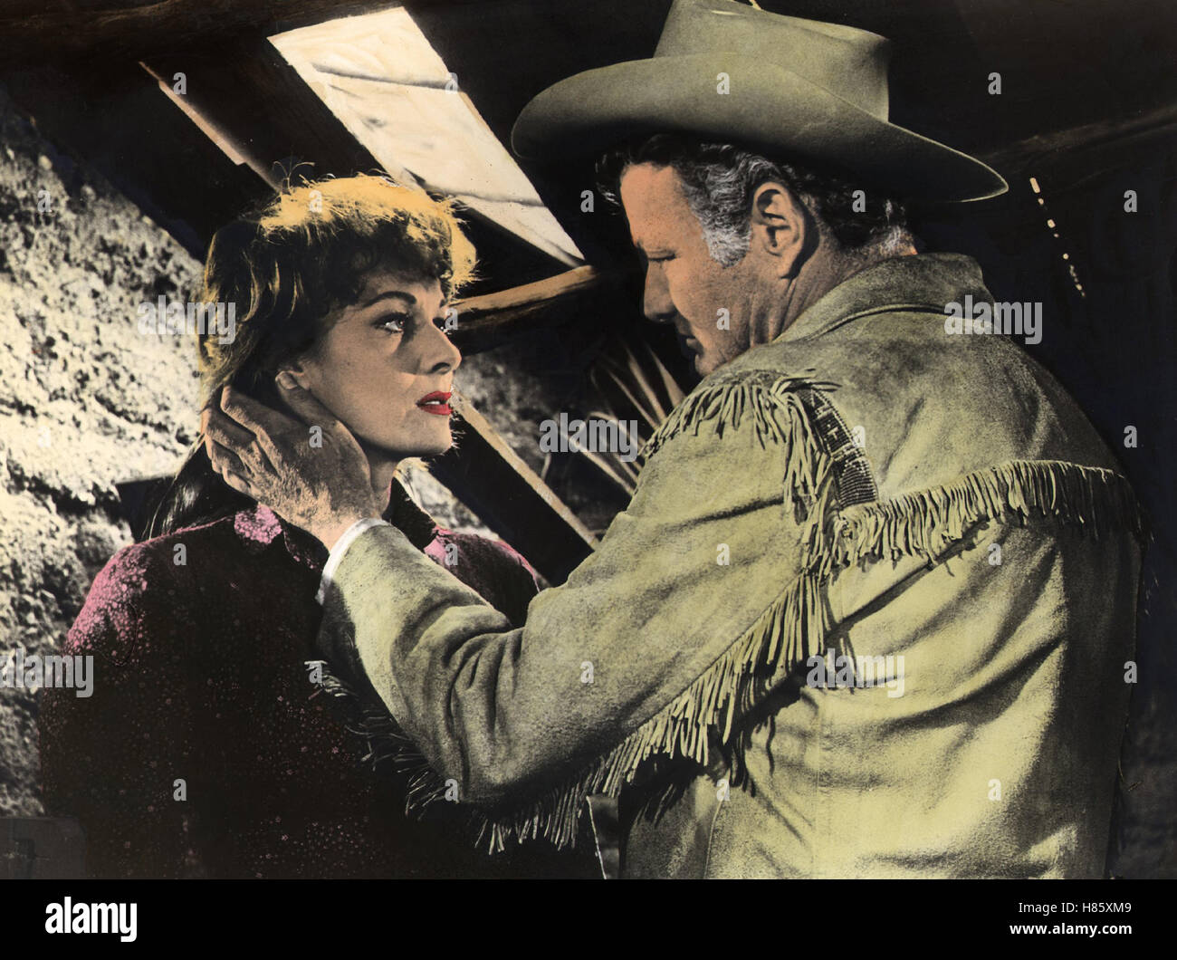 Gefährten des Todes, (THE DEADLY COMPANIONS) USA 1961, Regie: Sam Peckinpah, MAUREEN O'HARA, BRIAN KEITH Stock Photo