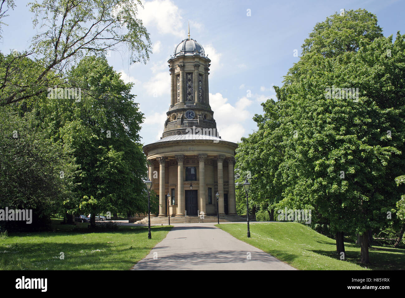 Saltaire, Congregational Church, West Yorkshire Stock Photo
