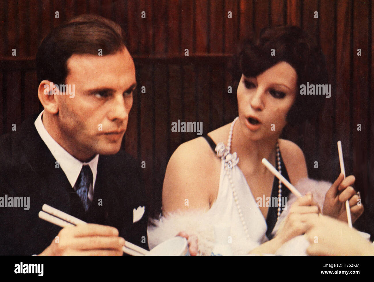 Der große Irrtum, (LE CONFORMISTE) F-IT 1969, Regie: Bernardo Bertolucci, JEAN-LOUIS TRINTIGNANT, STEFANIA SANDRELLI, Stichwort: Stäbchen Stock Photo