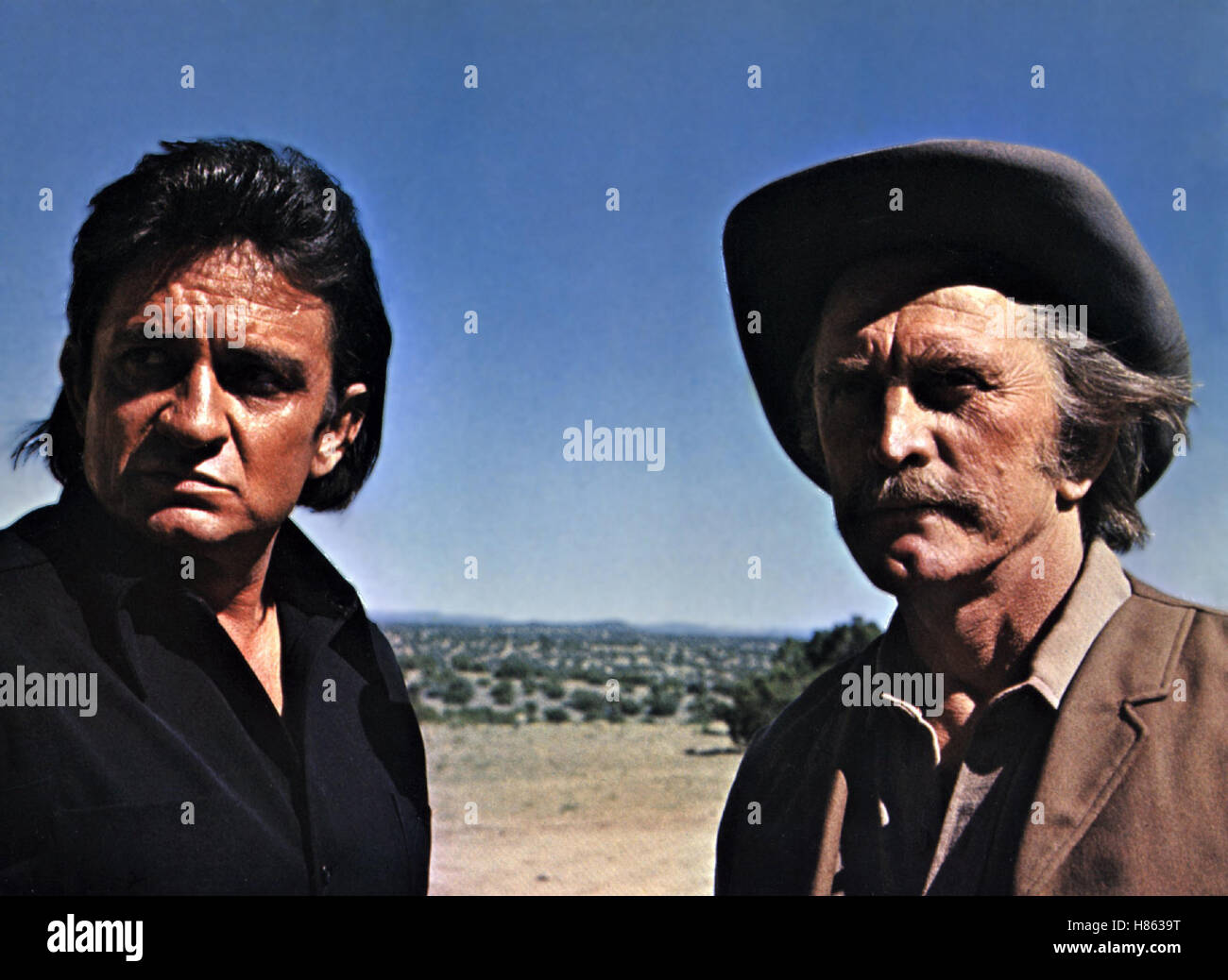 Duell in Mexiko, (A GUNFIGHT) USA 1970, Regie: Lamont Johnson, JOHNNY CASH, KIRK DOUGLAS Stock Photo